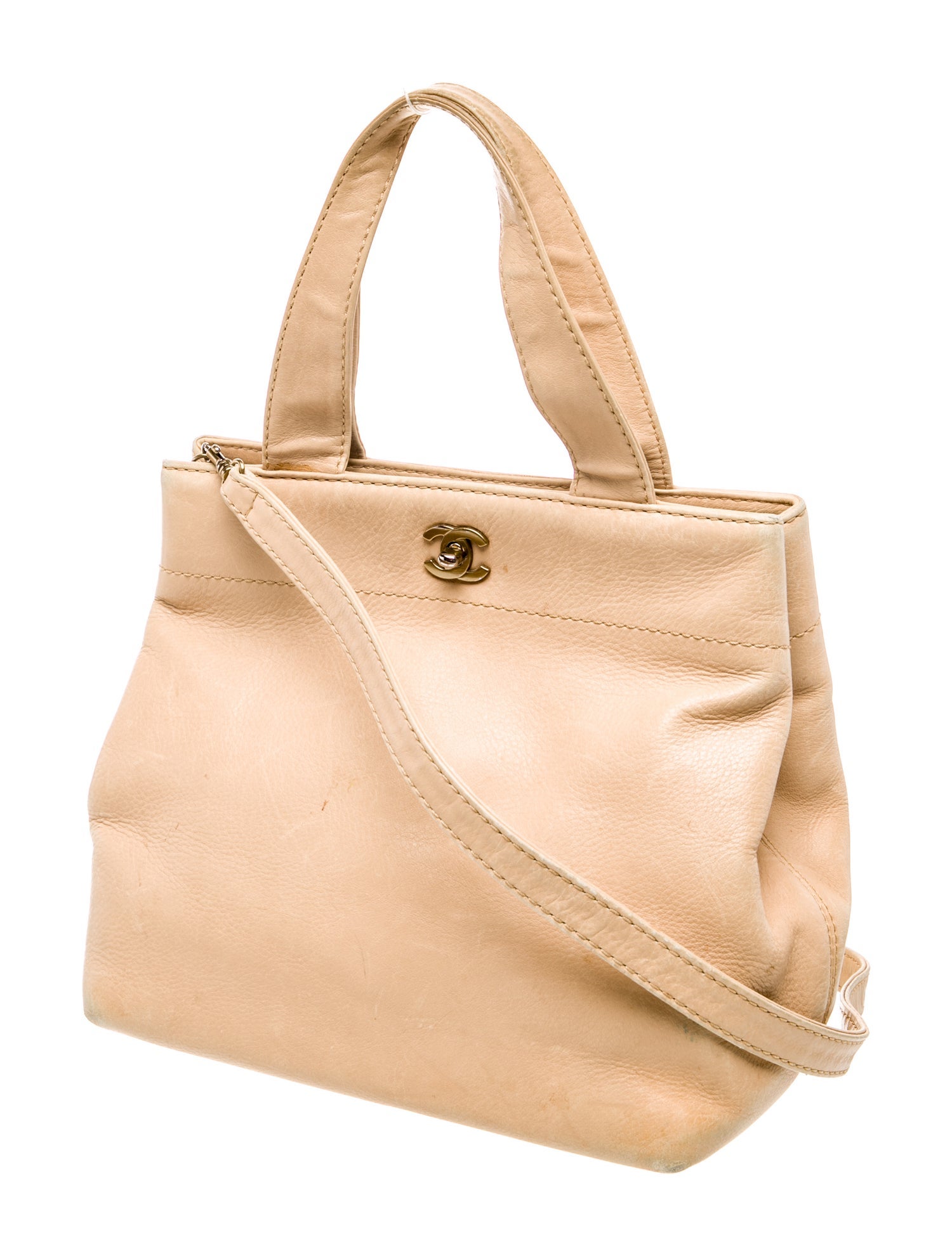 Chanel Turnlock CC Tote