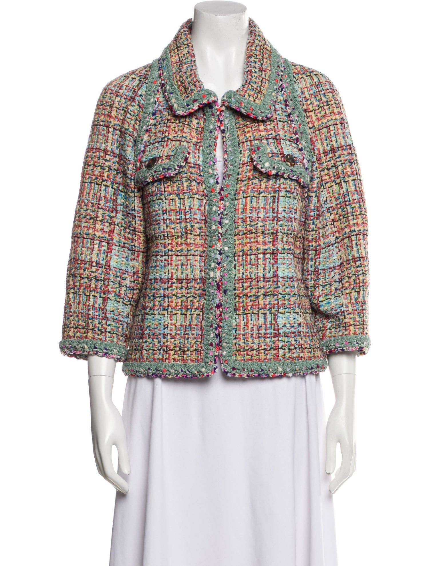 Chanel 2016 Tweed Pattern Jacket