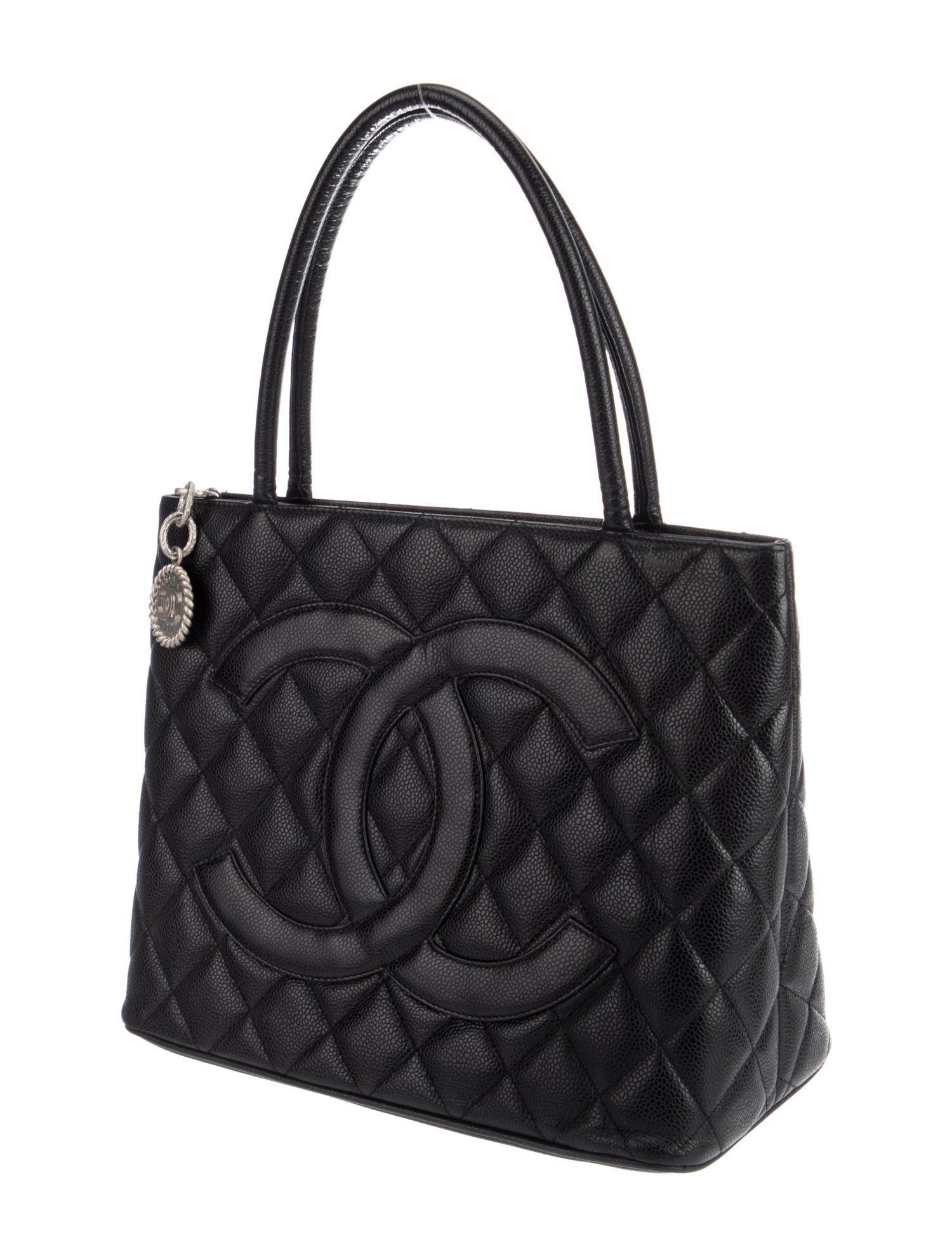 Chanel Caviar Medallion Tote