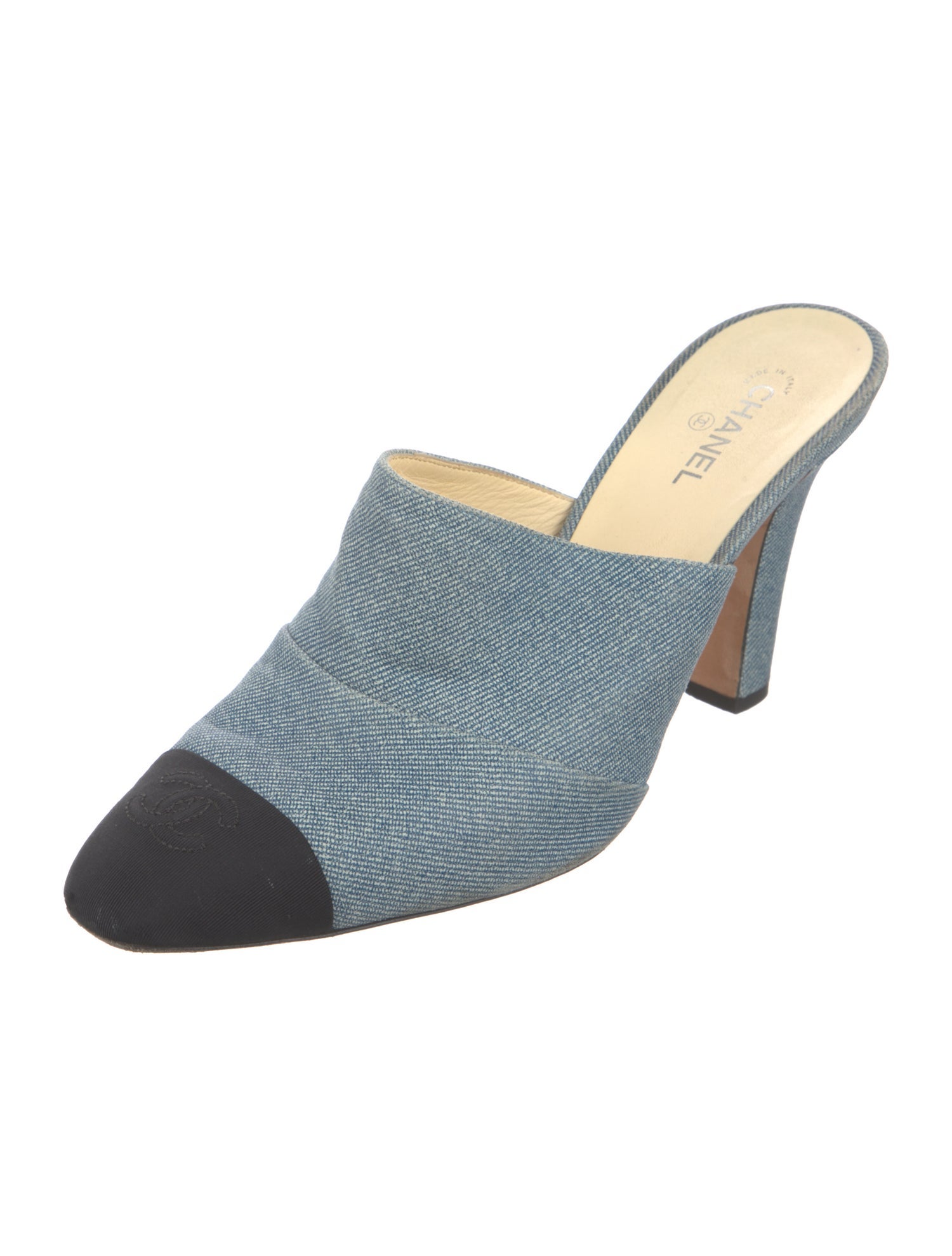 Chanel 2017 Interlocking CC Logo Mules