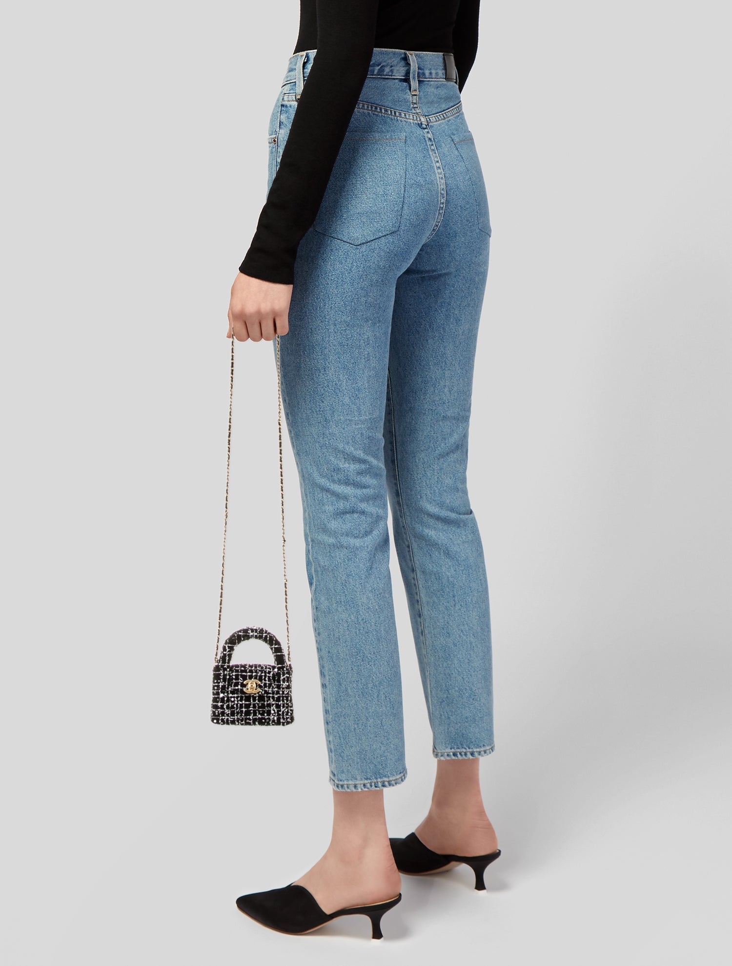 Chanel 2024 Tweed Nano Shopper