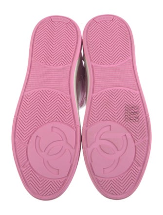 Chanel 2024 Interlocking CC Logo Wedge Sneakers