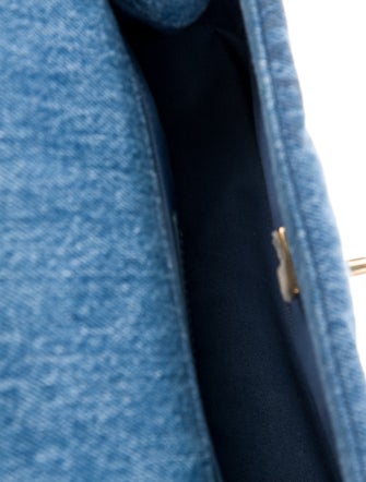 Chanel 2022 Rectangular Mini Denim Mood Flap Bag