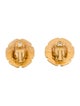 Chanel Vintage Faux Pearl CC Clip-On Earrings
