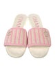 Chanel 2024 Interlocking CC Logo Slides