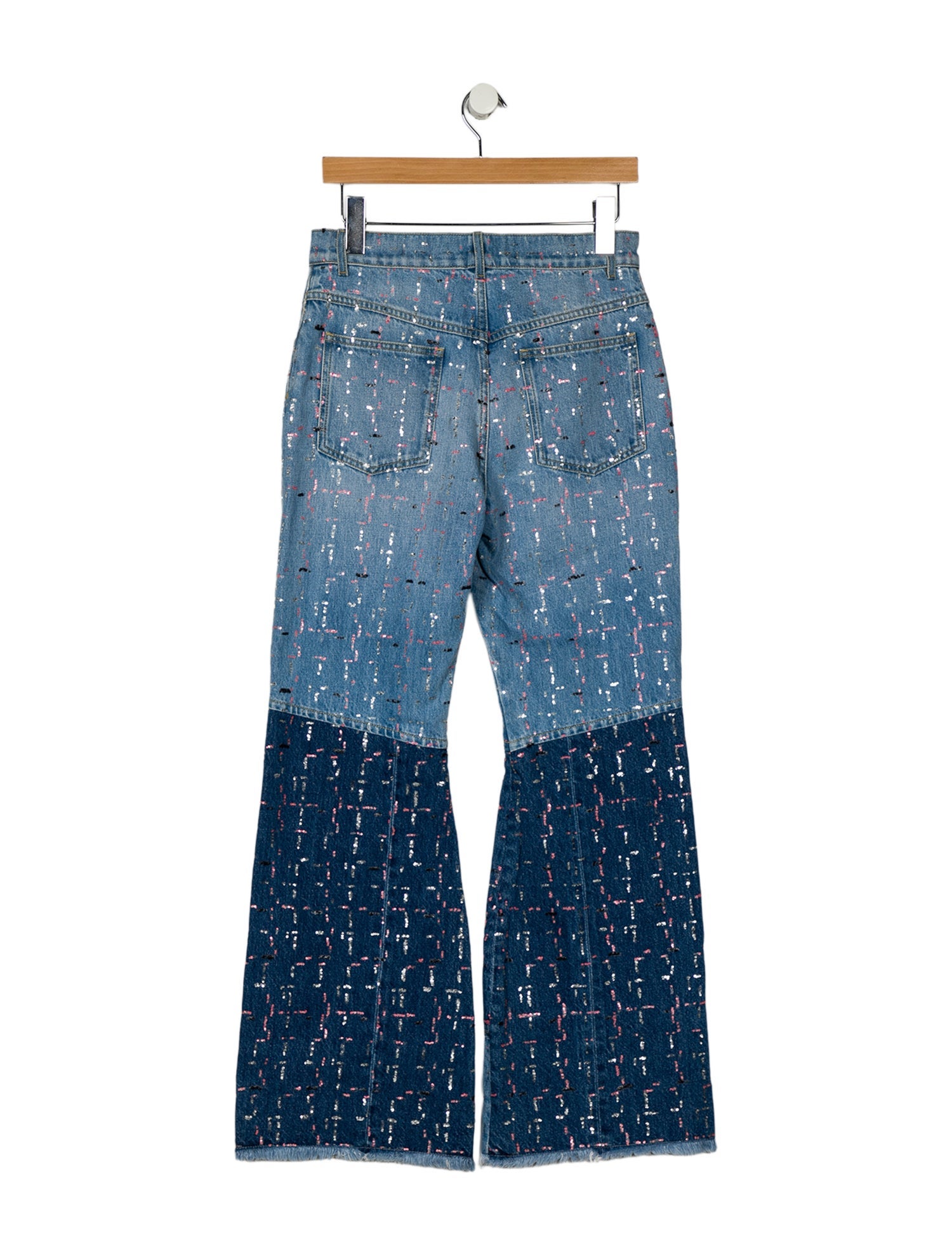 Chanel 2023 Wide Leg Jeans