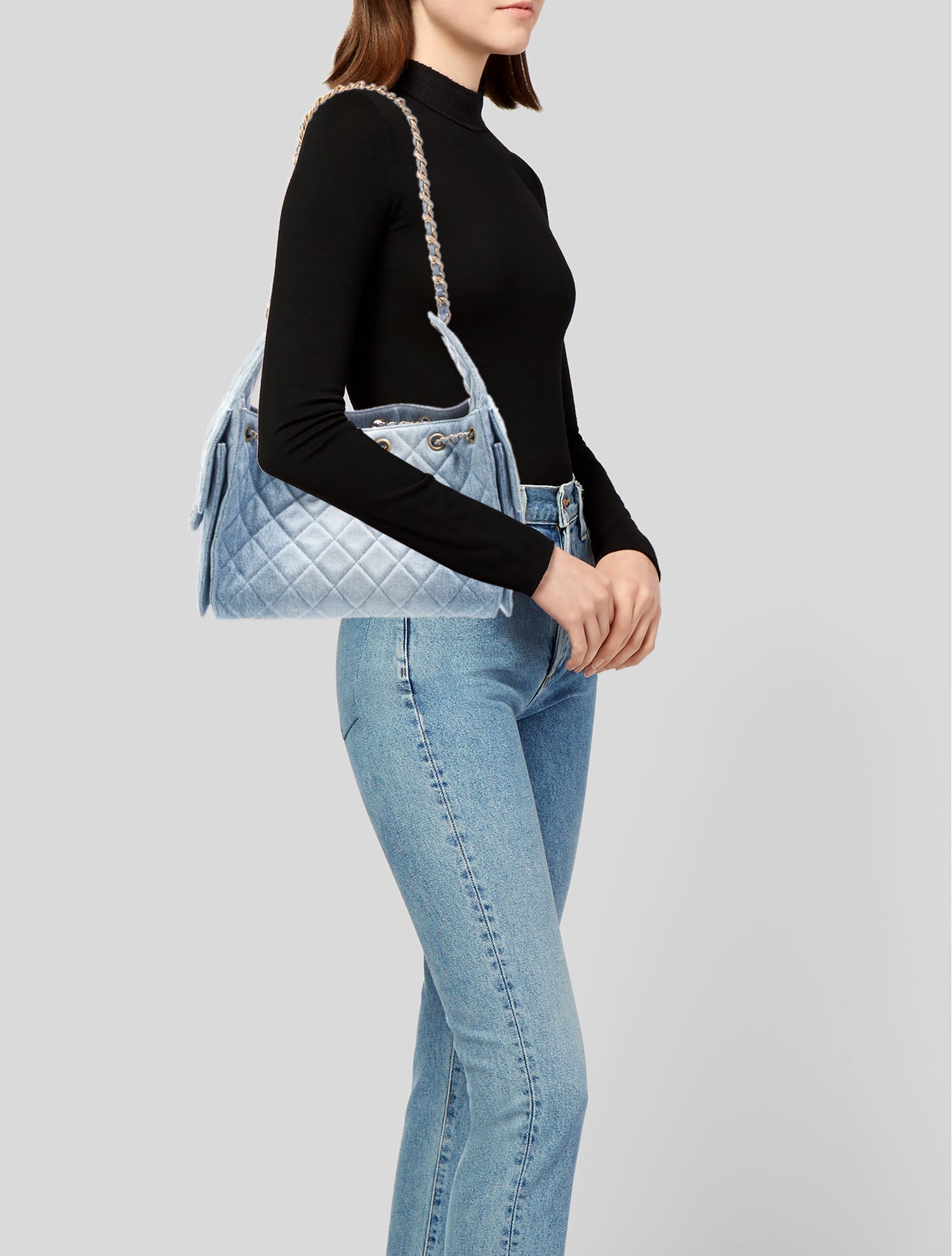 Chanel 2025 Small Denim 25 Hobo