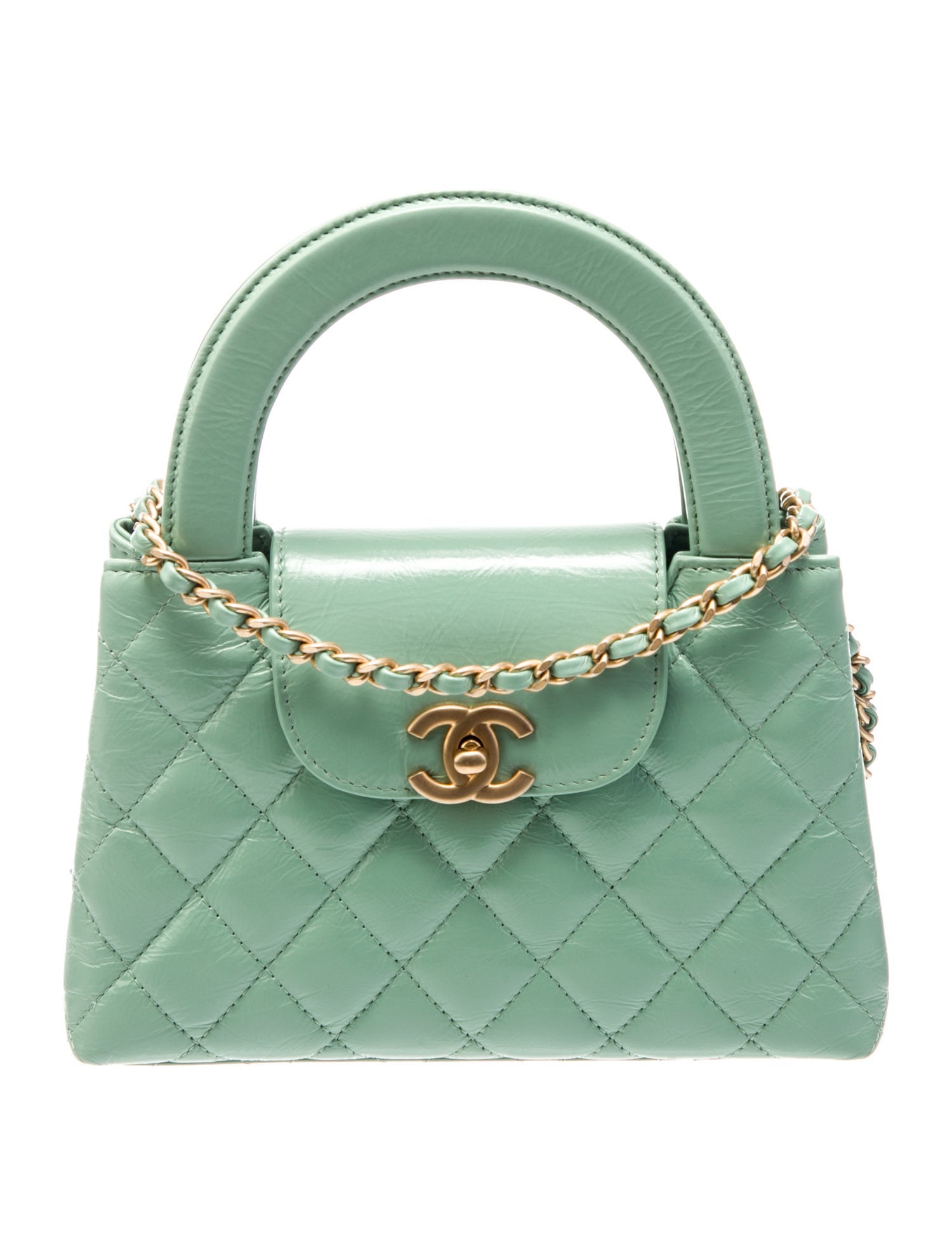 Chanel 2023 Nano Kelly Shopper