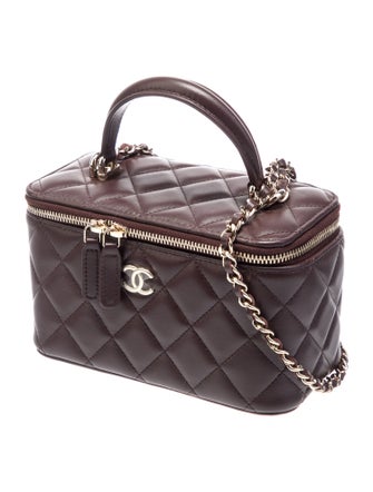 Chanel 2025 Small Top Handle Vanity Case w/ Chain