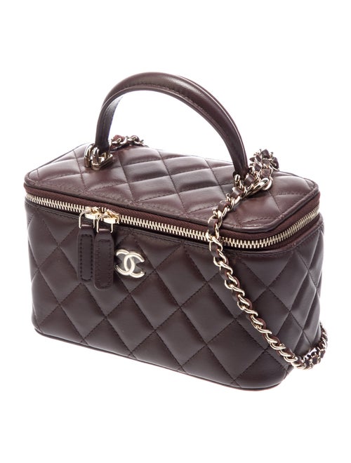 Chanel 2025 Small Top Handle Vanity Case w/ Chain