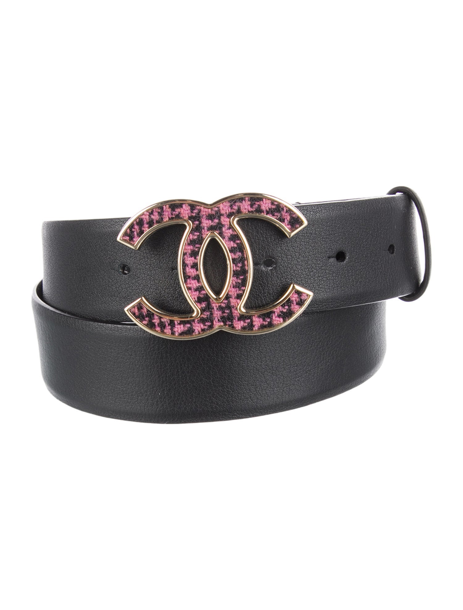 Chanel 2022 Interlocking CC Logo Belt Kit