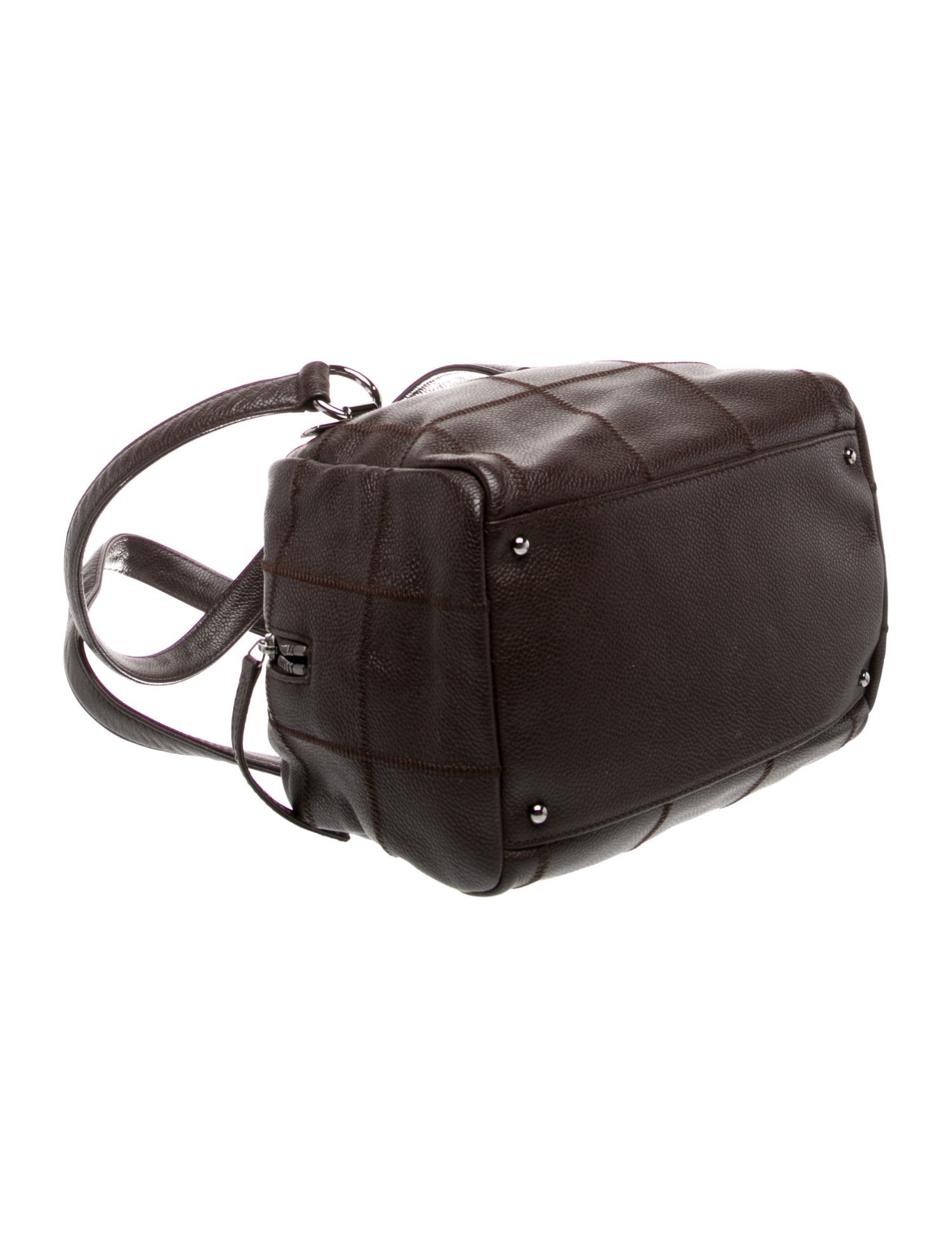 Chanel Square Quilt LAX Bowler Bag