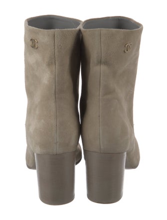 Chanel 2016 Interlocking CC Logo Boots