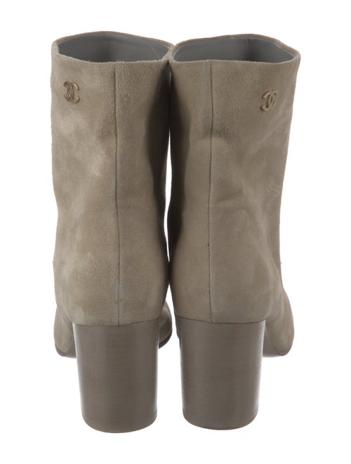 Chanel 2016 Interlocking CC Logo Boots