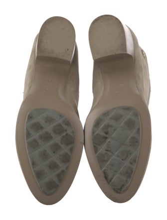 Chanel 2016 Interlocking CC Logo Boots