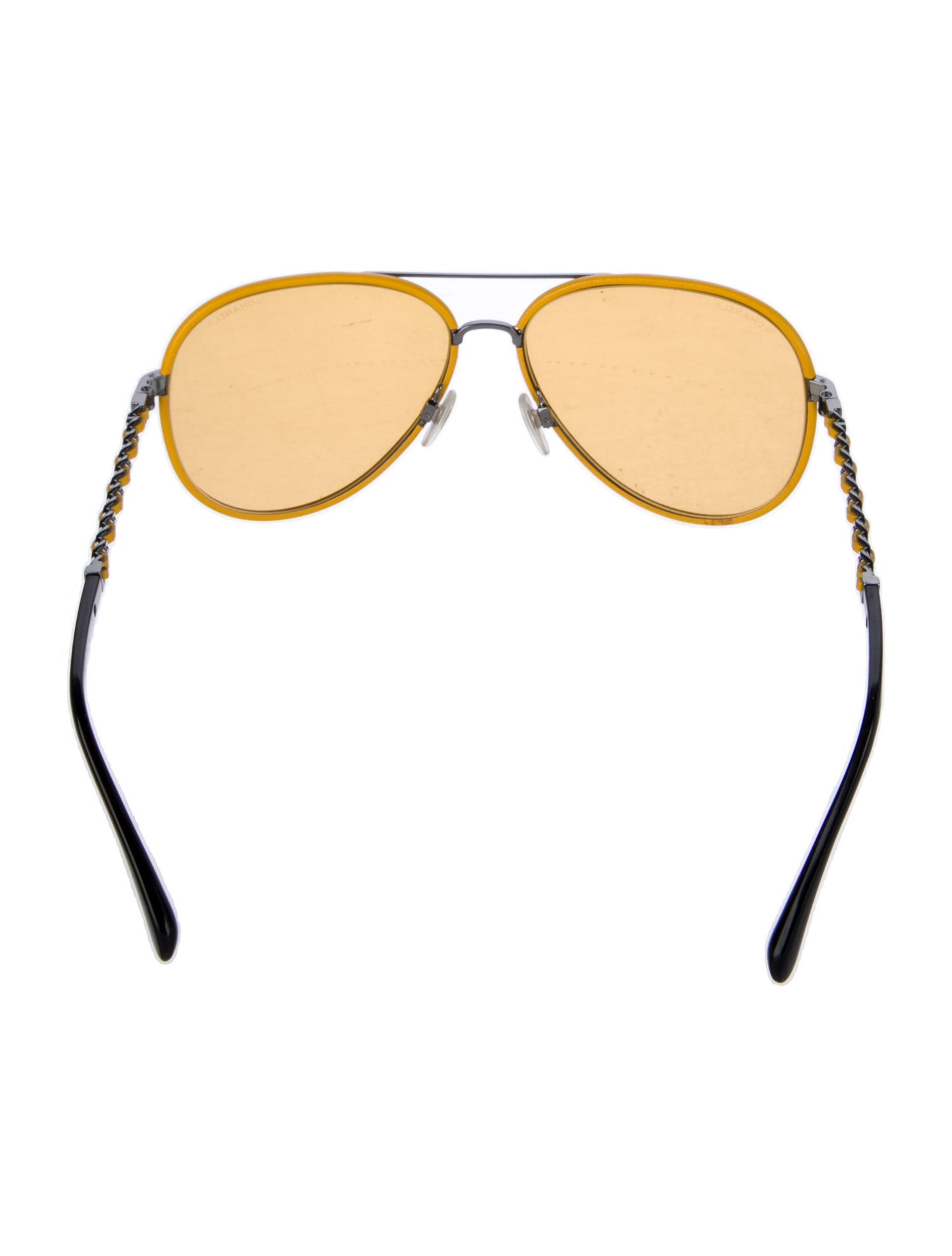 Chanel Interlocking CC Logo Aviator Sunglasses