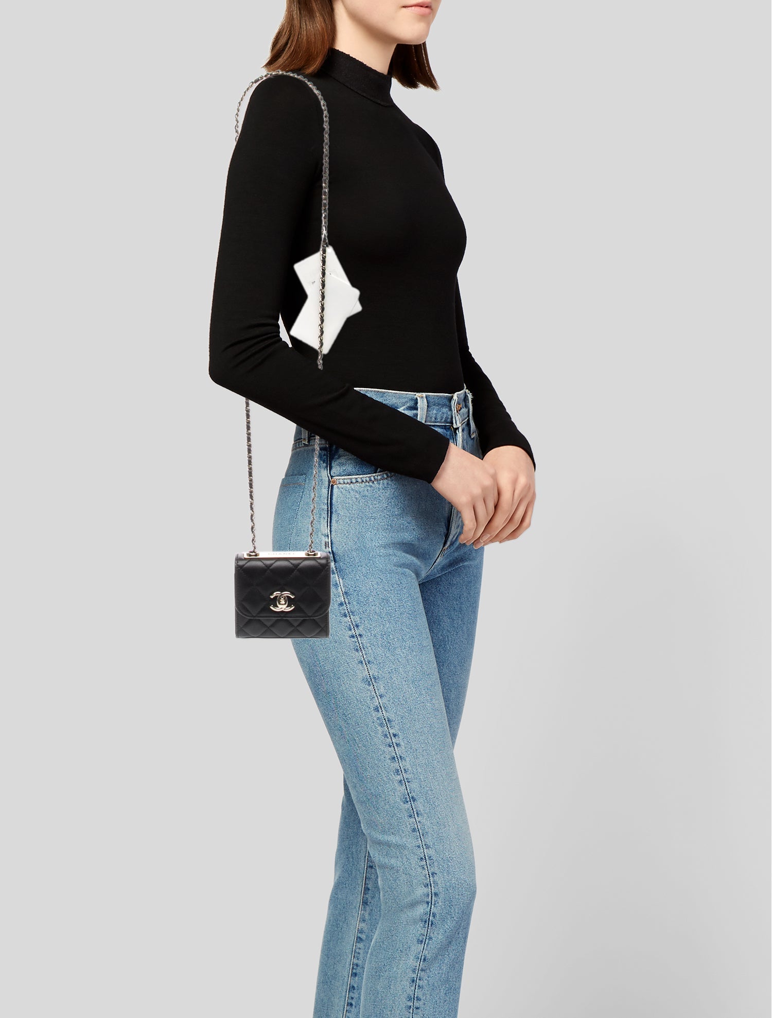 Chanel Trendy CC Micro Clutch w/ Chain w/Tags