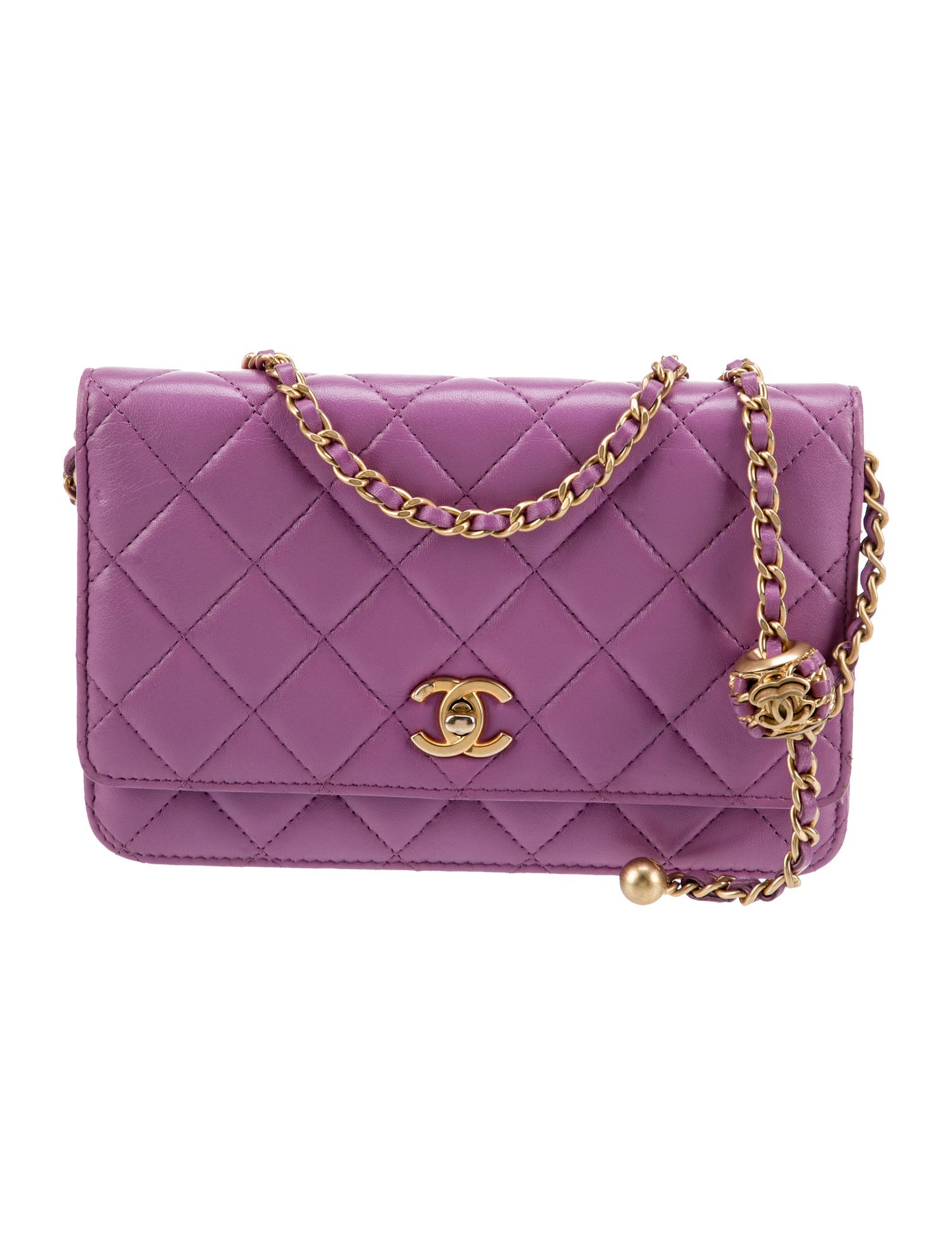 Chanel Pearl Crush Wallet On Chain