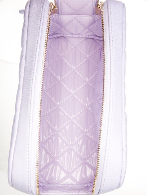 Chanel Caviar Quilted Cosmetic Pouch on Chain