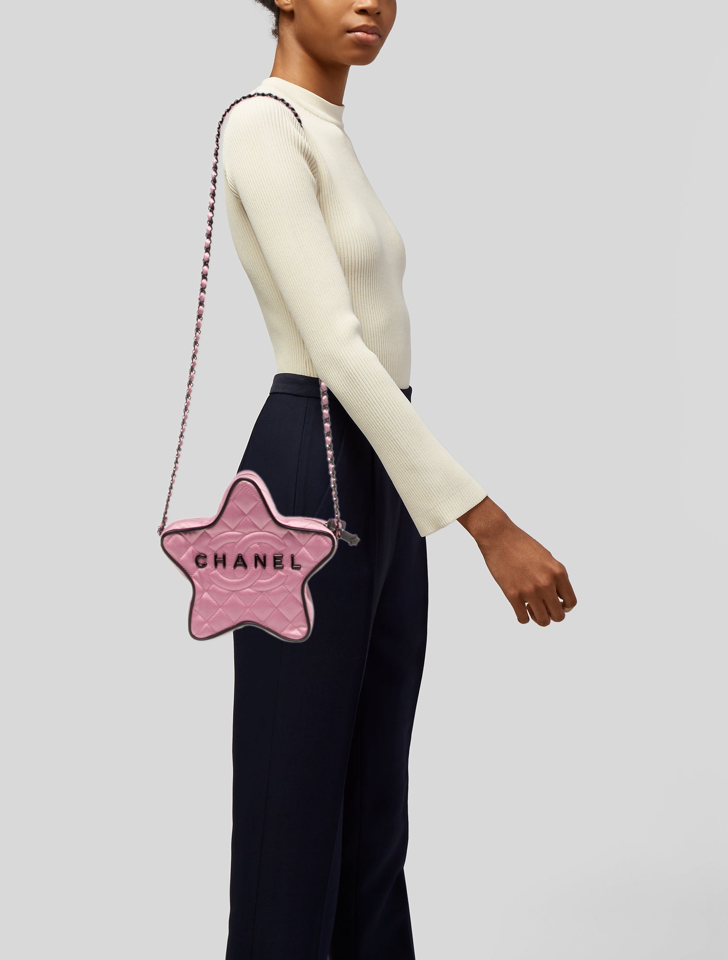 Chanel 2024 Walk Of Fame Star Crossbody Bag