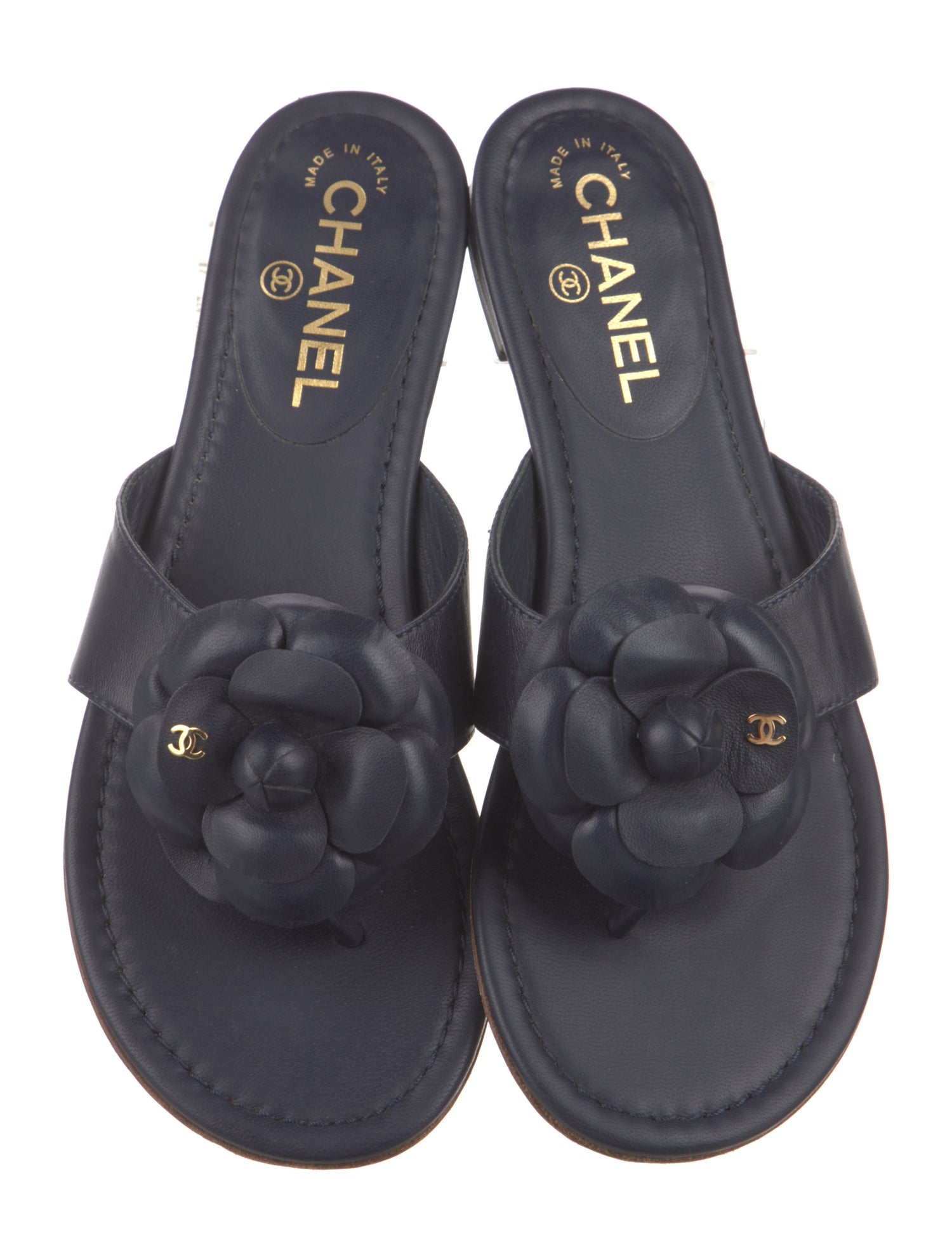 Chanel 2016 Interlocking CC Logo Slides