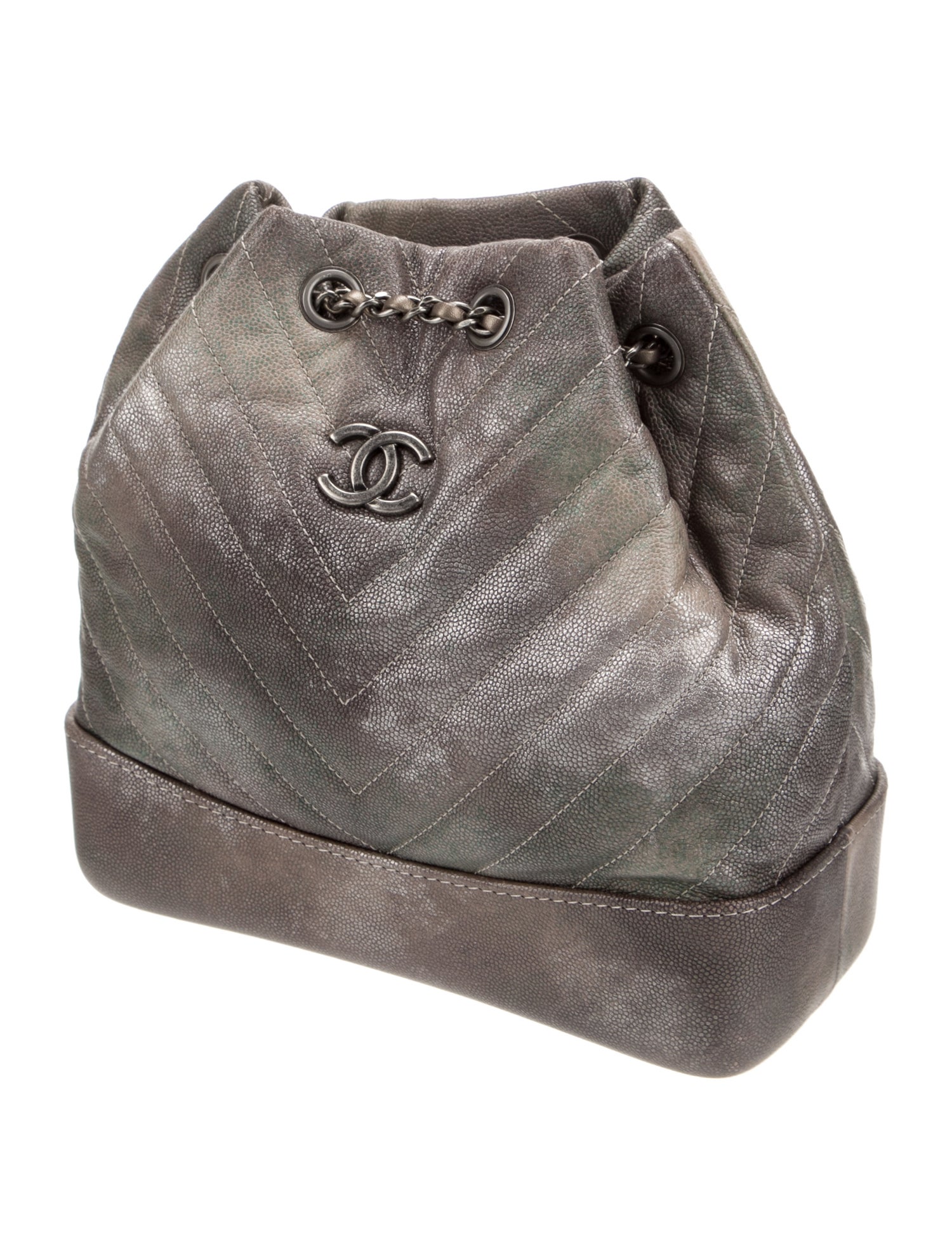 Chanel Chevron Gabrielle Backpack
