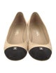 Chanel Interlocking CC Logo Nubuck Pumps
