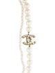 Chanel Faux Pearl, Strass & Resin CC Station Necklace