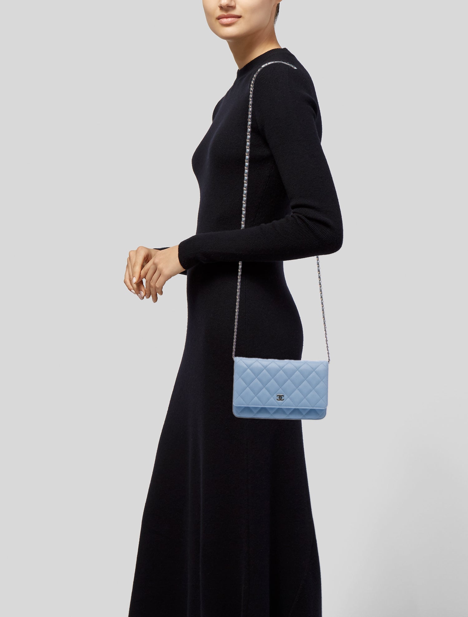 Chanel 2023 Classic Quilted Wallet on Chain w/Tags