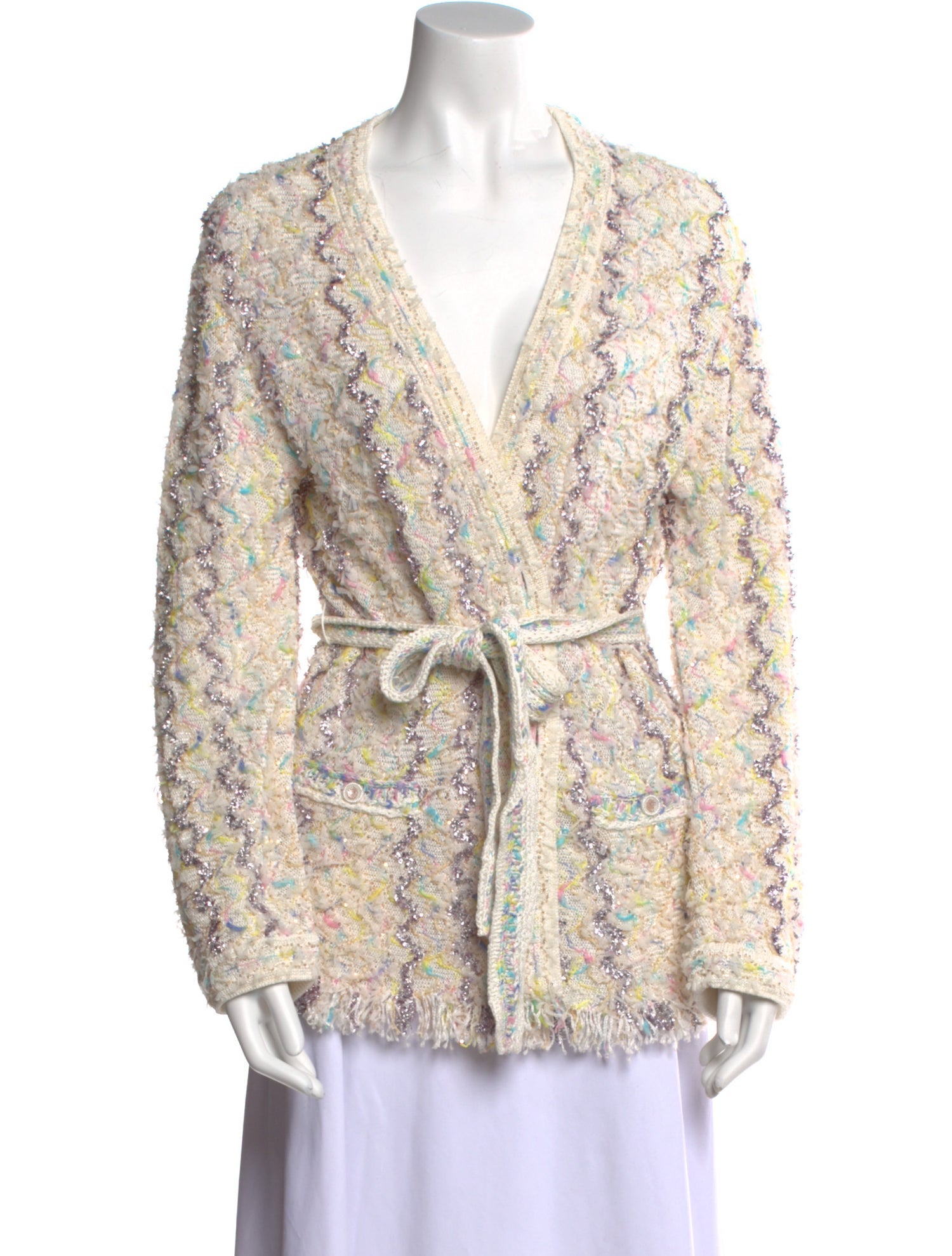 Chanel 2022 Striped Sweater w/ Tags