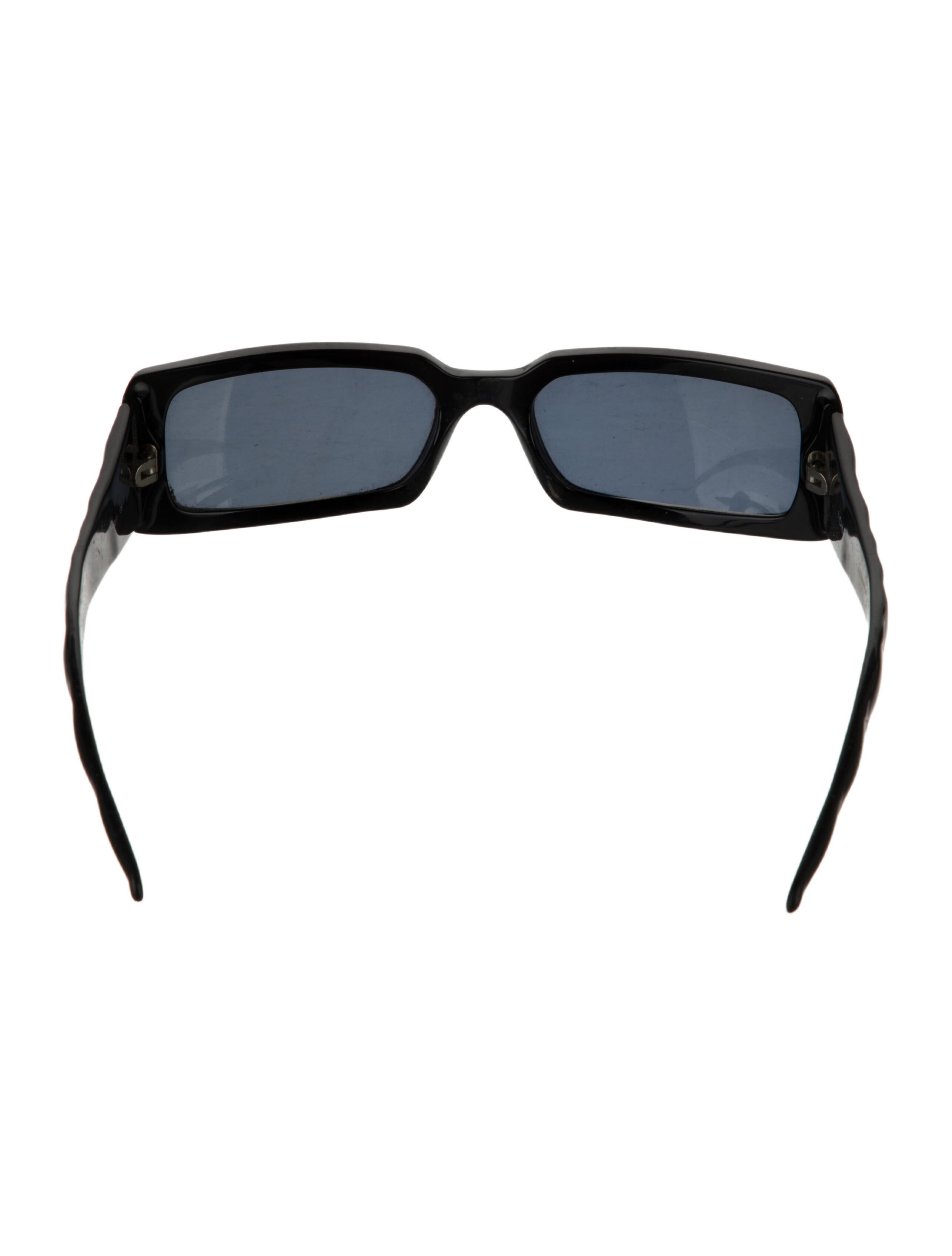 Chanel Interlocking CC Logo Square Sunglasses