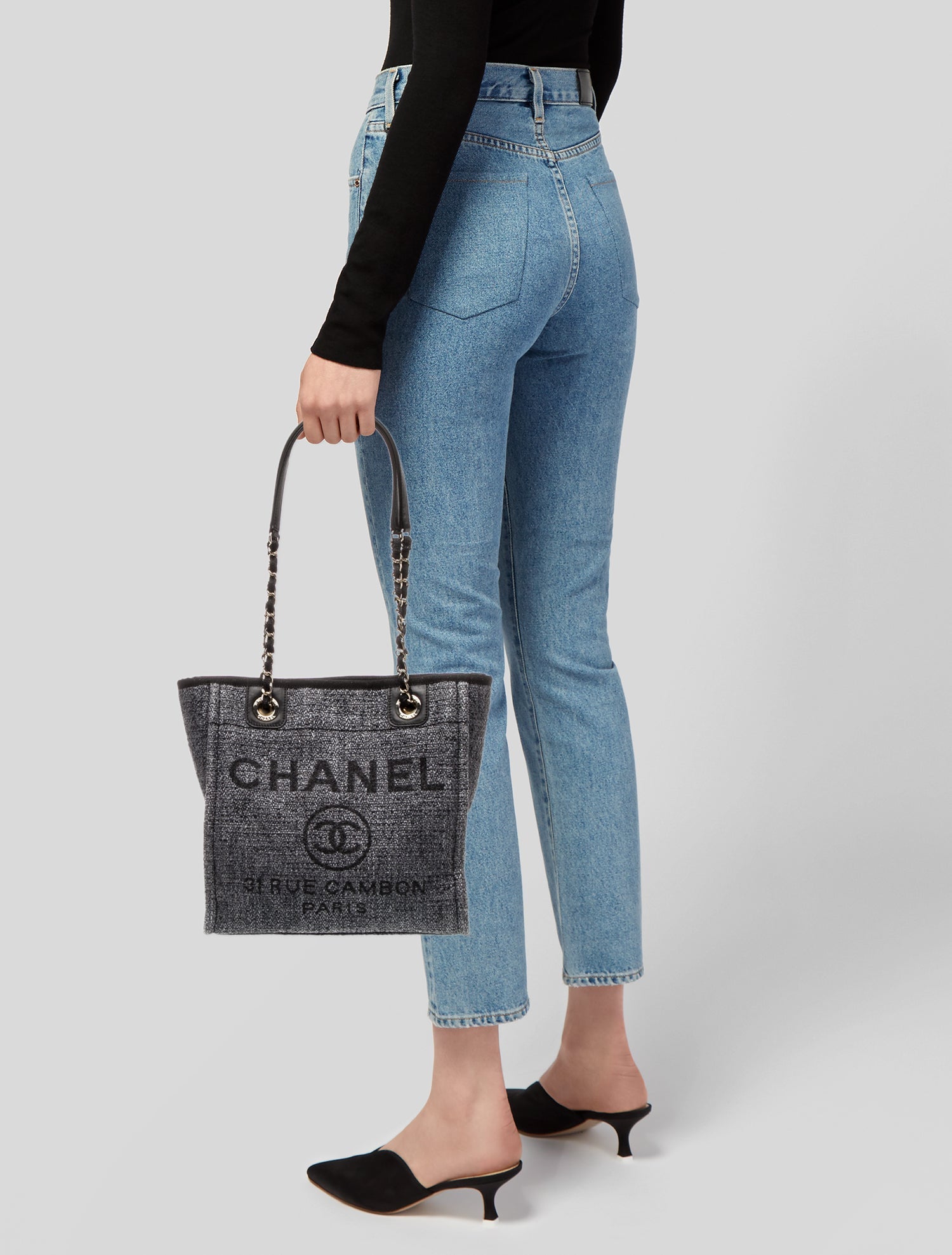 Chanel Mini Deauville Shopping Bag