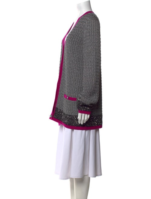 Chanel 2021 Colorblock Pattern Sweater