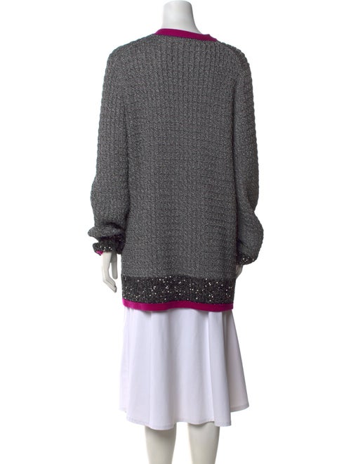 Chanel 2021 Colorblock Pattern Sweater