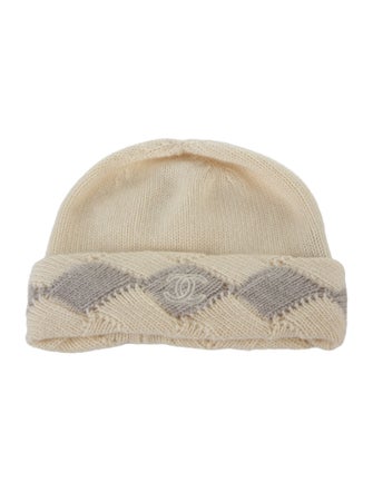 Chanel CC Cashmere Beanie