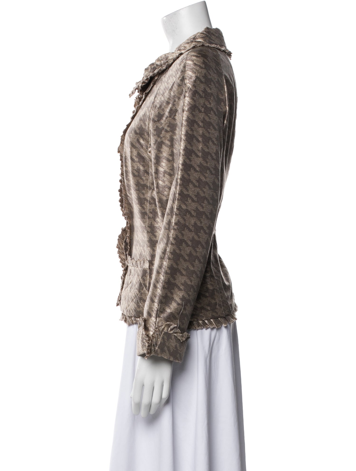 Chanel Vintage 2005 Faux Fur Jacket