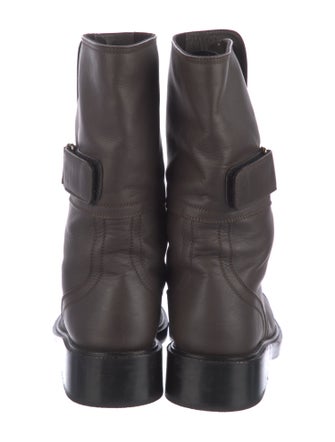 Chanel 2021 Interlocking CC Logo Combat Boots