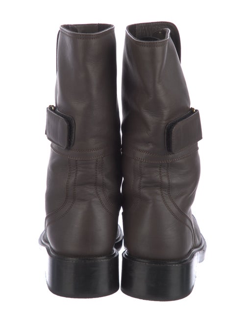 Chanel 2021 Interlocking CC Logo Combat Boots