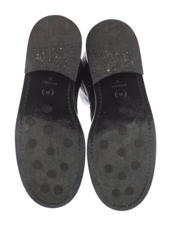 Chanel 2021 Interlocking CC Logo Combat Boots