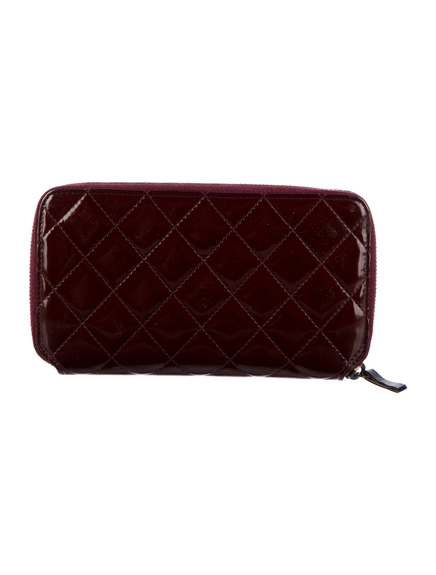 Chanel 2009-2010 Interlocking CC Logo Continental Wallet