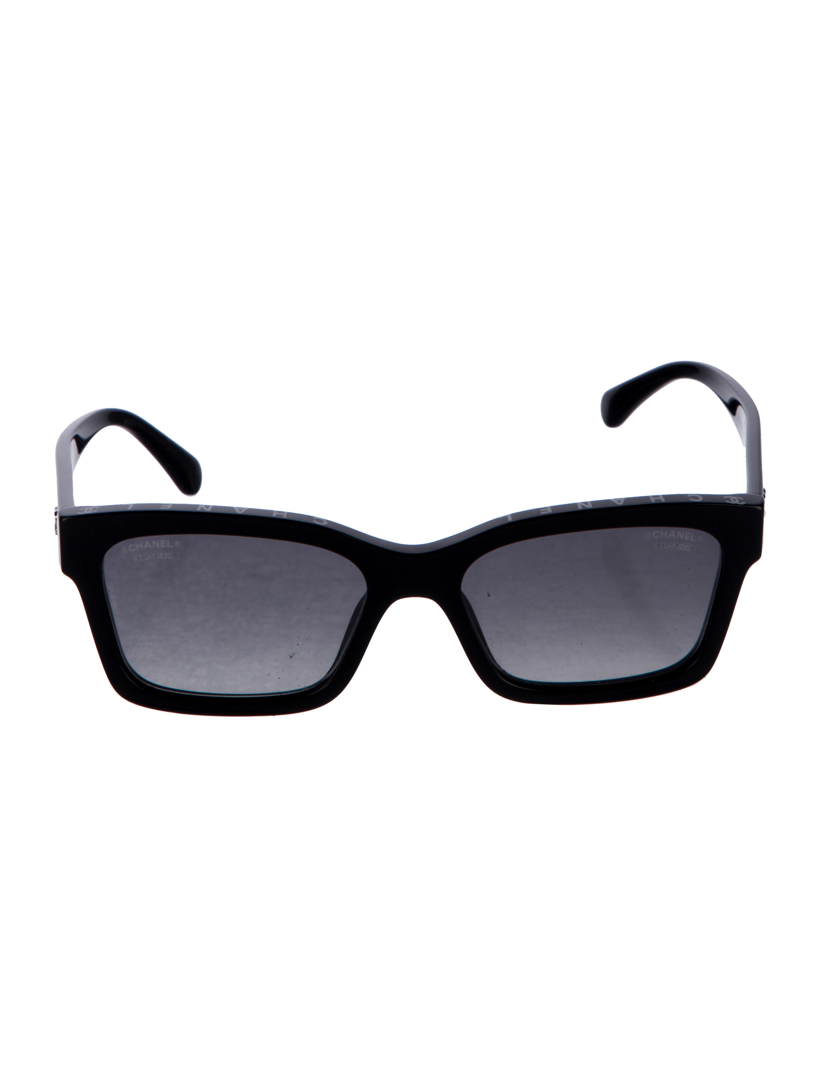 Chanel Interlocking CC Logo Wayfarer Sunglasses