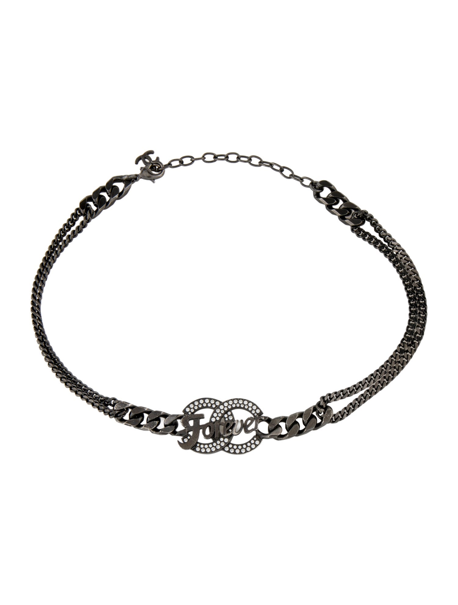 Chanel Strass CC 'Forever' Collar Necklace