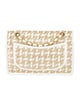 Chanel Medium Woven Single Flap Bag