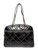 Chanel 2025 Large Métiers d’art Patent Travel Bowling Bag