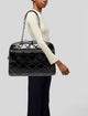 Chanel 2025 Large Métiers d’art Patent Travel Bowling Bag