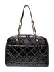 Chanel 2025 Large Métiers d’art Patent Travel Bowling Bag