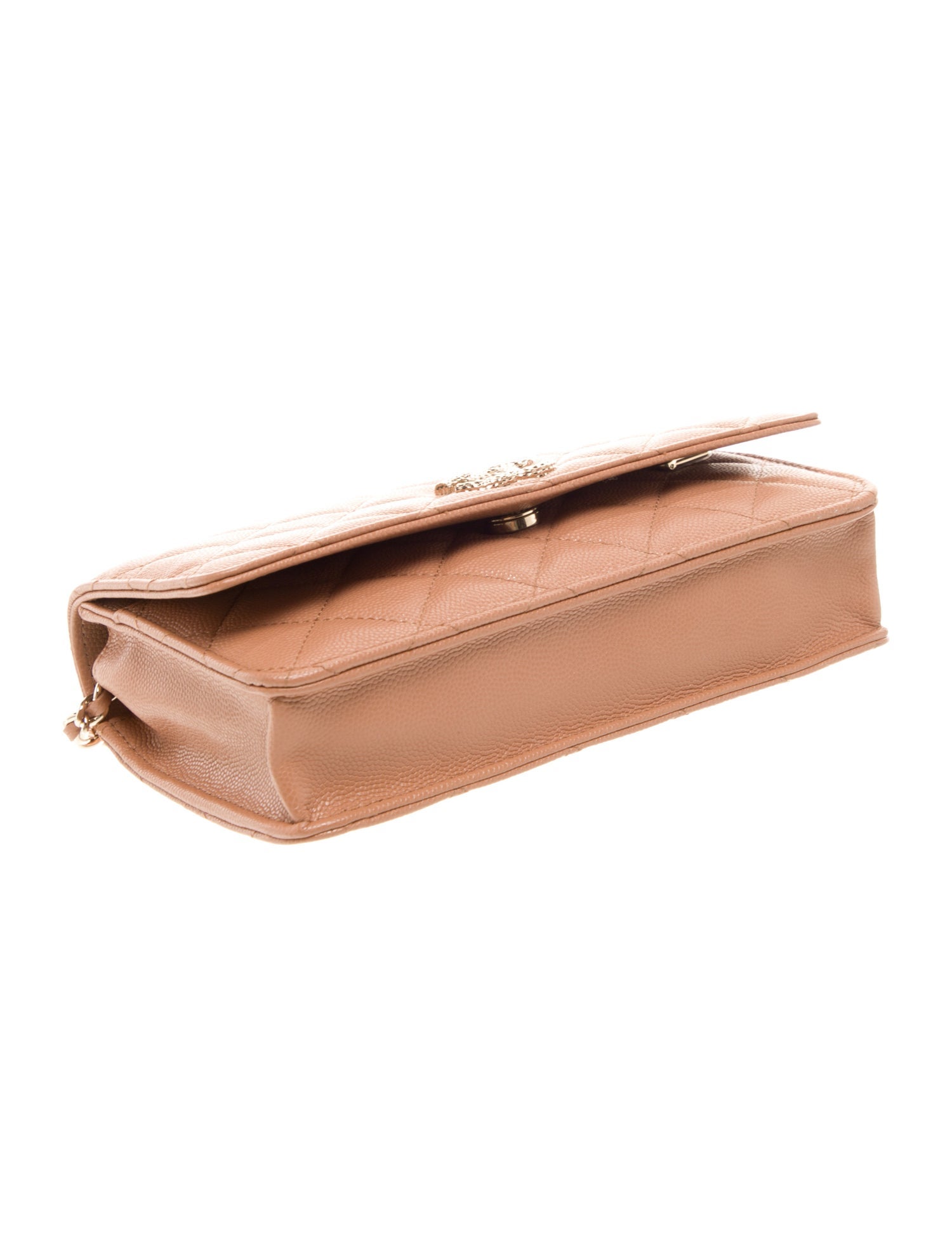 Chanel Quilted CC Wallet On Chain