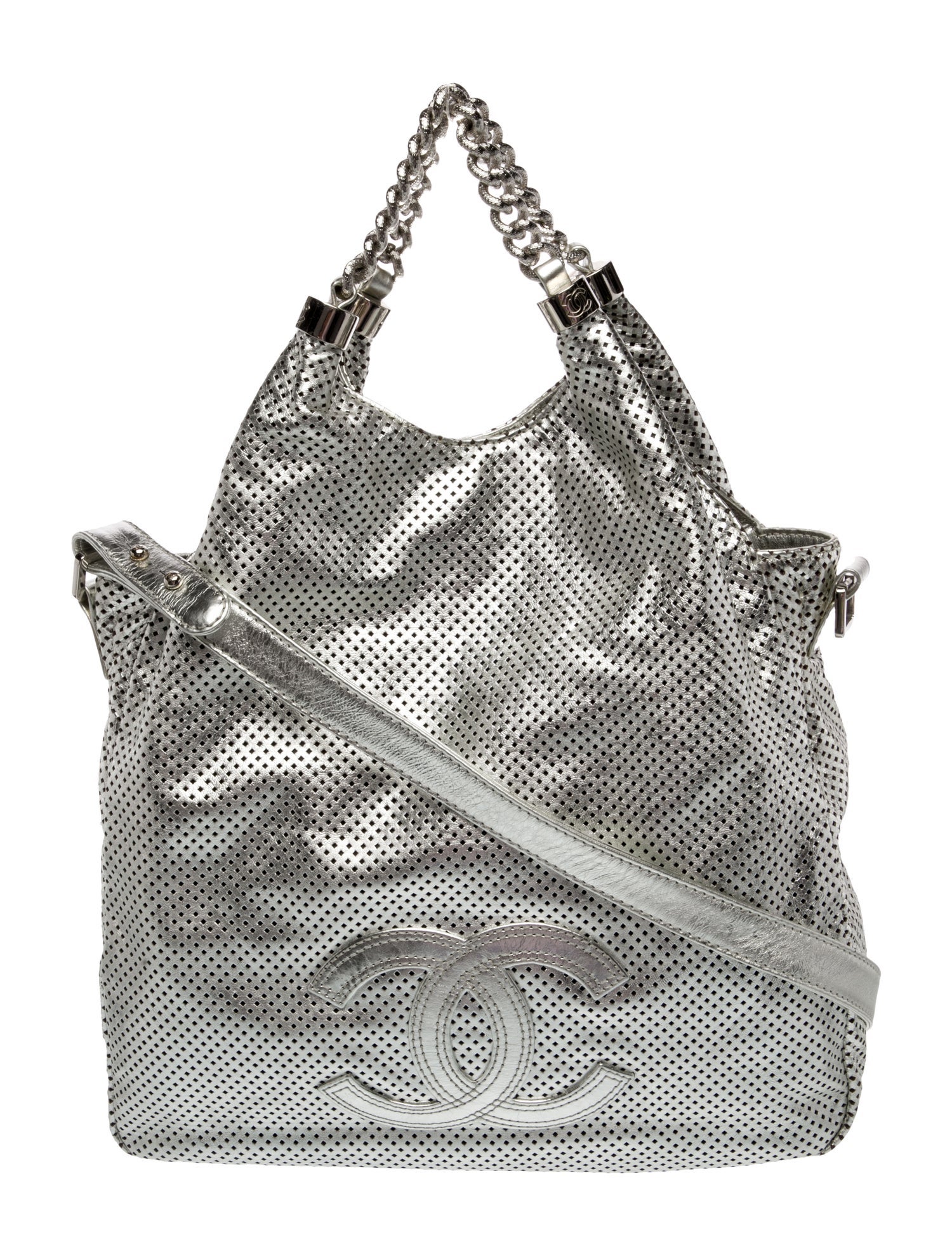 Chanel Perforated Rodeo Drive Hobo