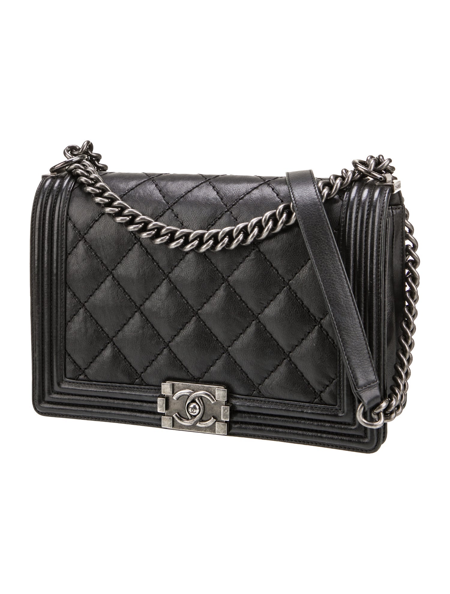 Chanel Large Stitch It Boy Bag