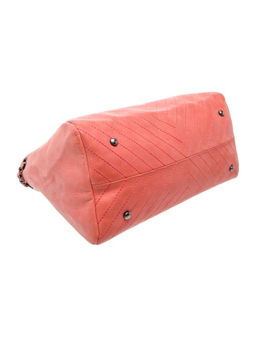 Chanel Chevron Supple Rock Tote